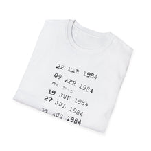 Library Card Due Date T-Shirt - Book Lover gift unisex t-shirt