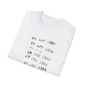 Library Card Due Date T-Shirt - Book Lover gift unisex t-shirt