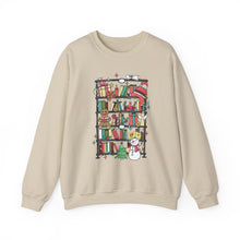 Christmas of booksshelf sweatShirt | Book lover gift shirt for teacher