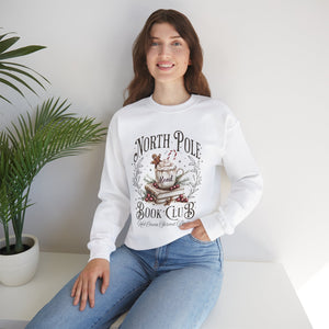 North Pole Book Club unisex Sweatshirt gift for Christmas