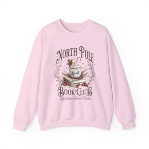 North Pole Book Club unisex Sweatshirt gift for Christmas