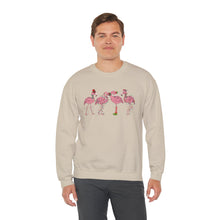 Christmas Flamingo unisex sweatShirt gift for Family