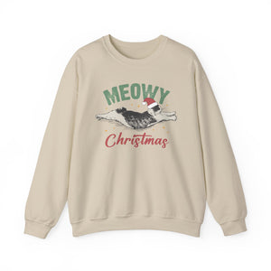 Meo Wy Cat Sweatshirt for Christmas | Cat Mom Shirt | Gift for Cat Lover