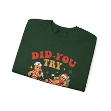 Did you try icing it funny unisex sweatshirt for Christmas