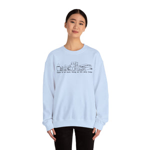 There Is No Such Thing As Too Many Books unisex gift sweatshirt  for Book Lover