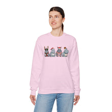 Hippopotamus retro design unisex Sweatshirt for Christmas