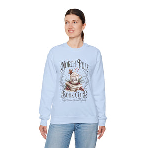 North Pole Book Club unisex Sweatshirt gift for Christmas