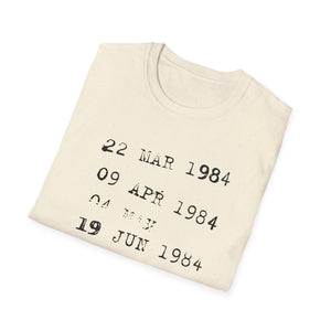 Library Card Due Date T-Shirt - Book Lover gift unisex t-shirt