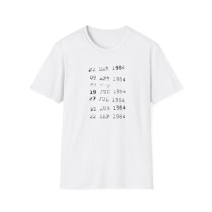 Library Card Due Date T-Shirt - Book Lover gift unisex t-shirt