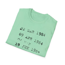 Library Card Due Date T-Shirt - Book Lover gift unisex t-shirt