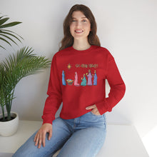 A Thrill Of Hope The Weary World Rejoices Sweatshirt | Nativity Christmas Sweatshirt for Christian