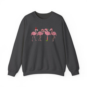 Christmas Flamingo unisex sweatShirt gift for Family