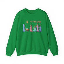 A Thrill Of Hope The Weary World Rejoices Sweatshirt | Nativity Christmas Sweatshirt for Christian