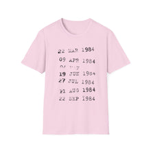 Library Card Due Date T-Shirt - Book Lover gift unisex t-shirt